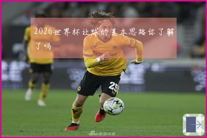 2026世界杯让球的基本思路你了解了吗