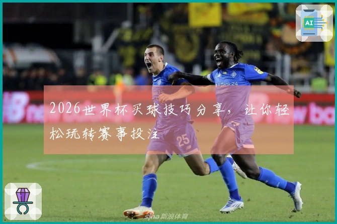 2026世界杯买球技巧分享，让你轻松玩转赛事投注